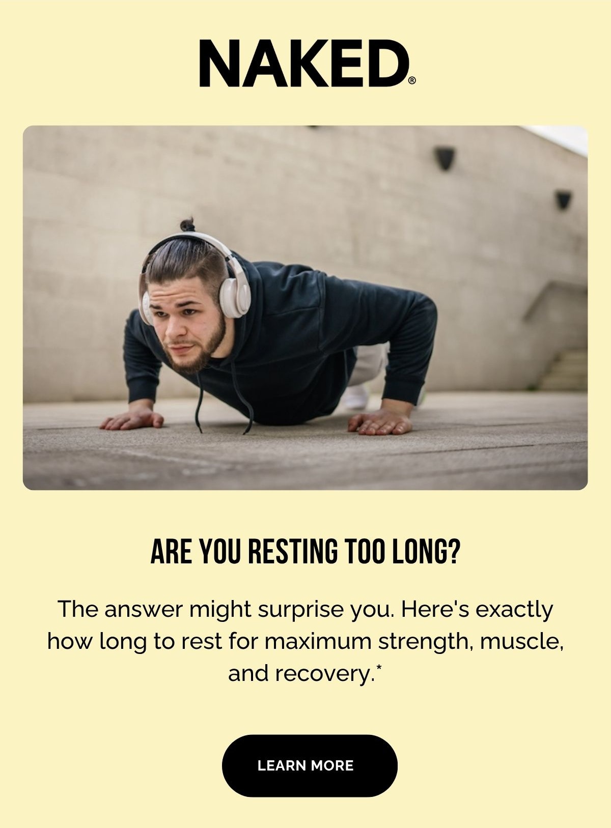 Are You Resting Too Long?