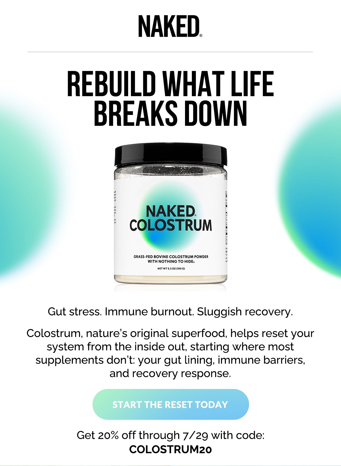 Rebuild What Life Breaks Down