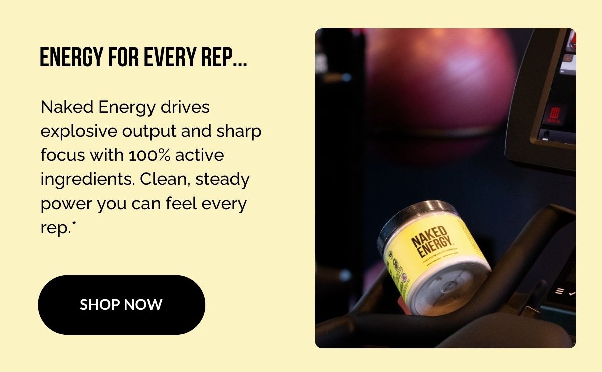 Energy for Every Rep