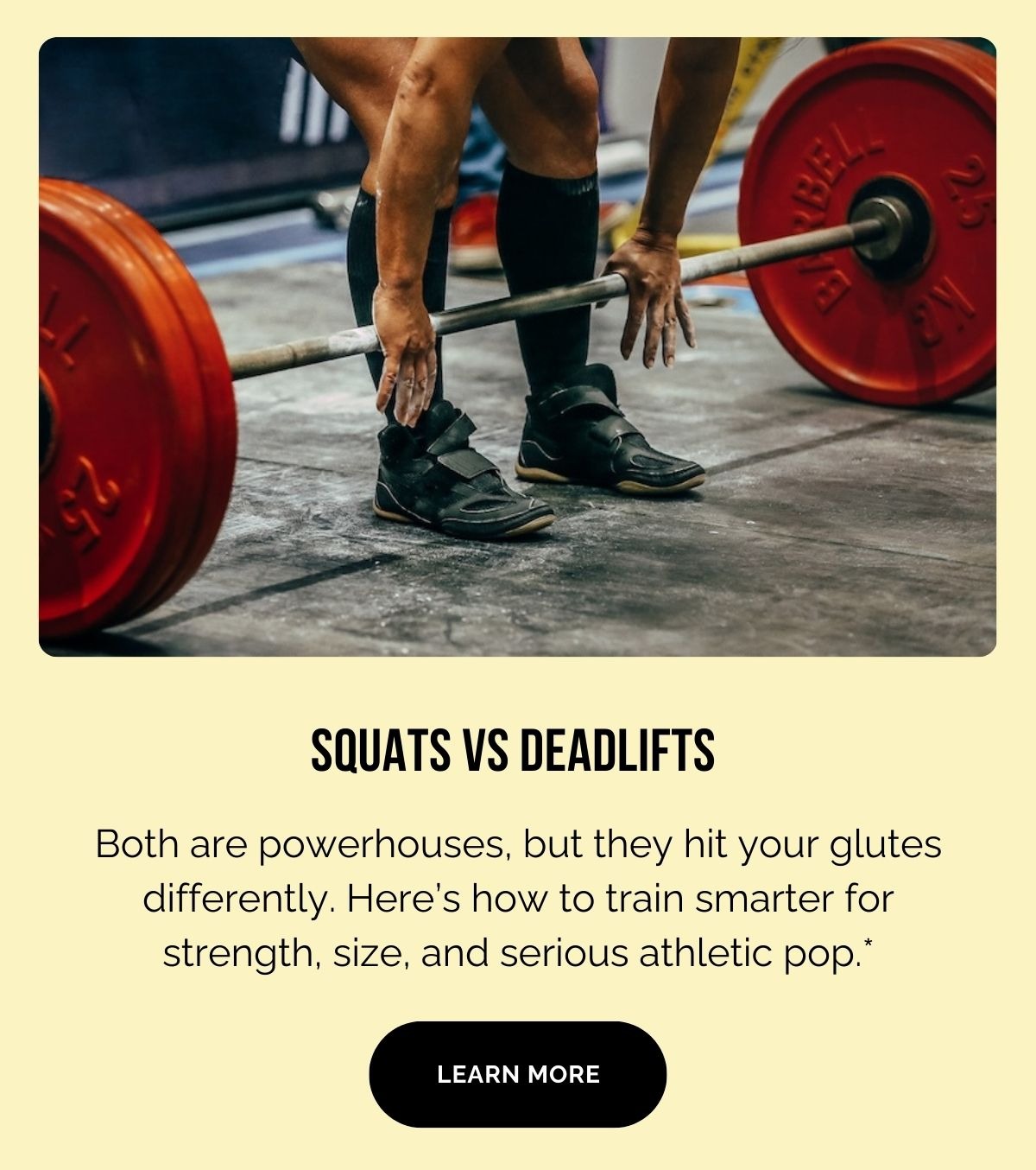 Squats vs Deadlifts