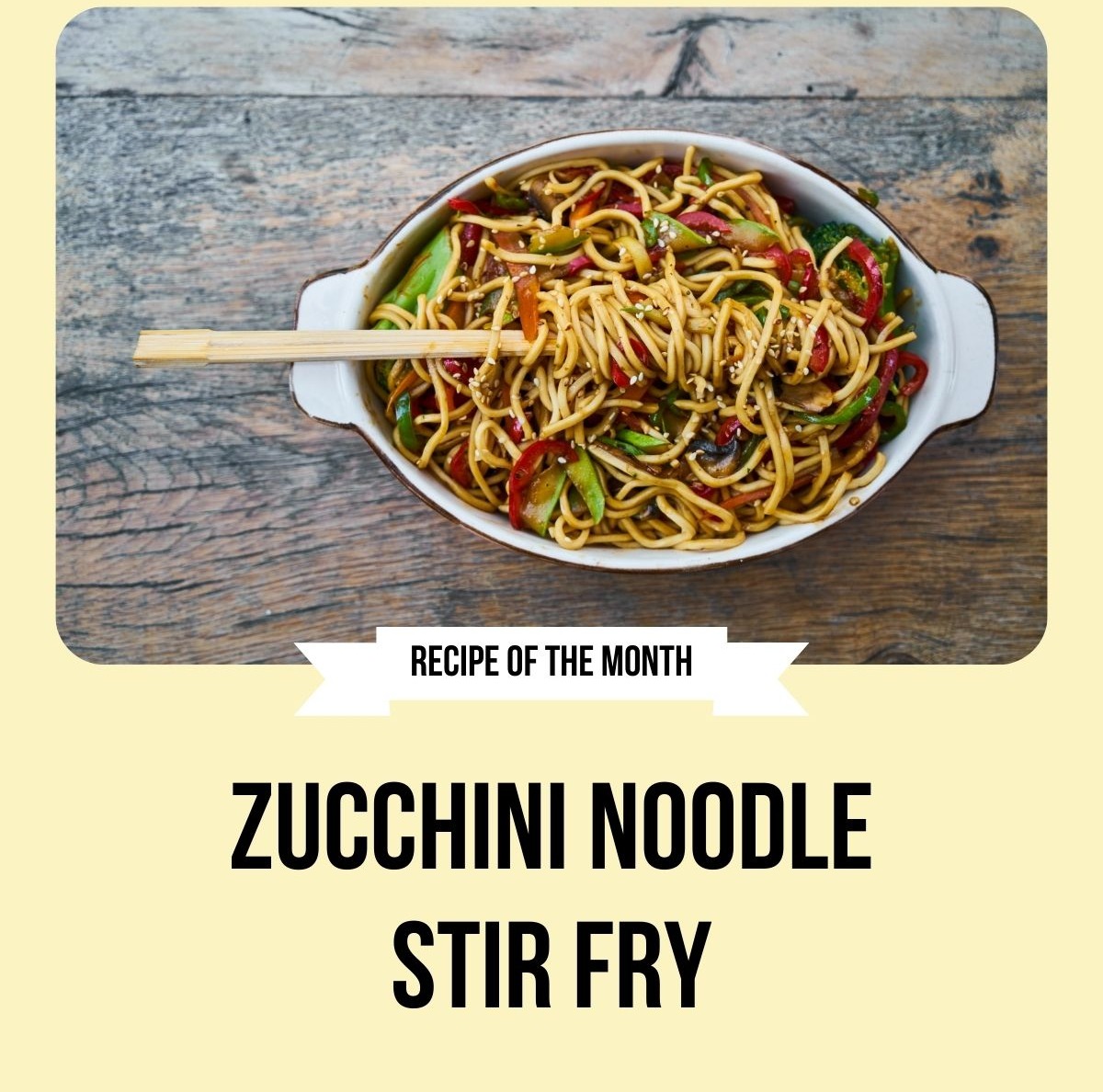 Zucchini Noodle Stir Fry