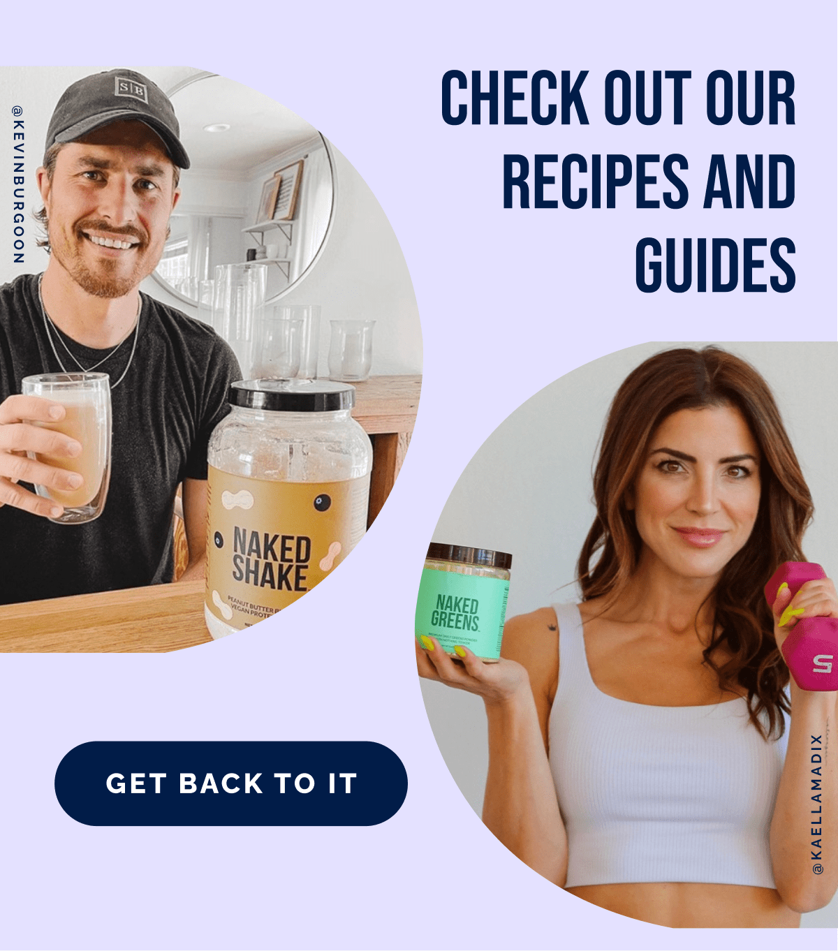 Check out our recipes and guides