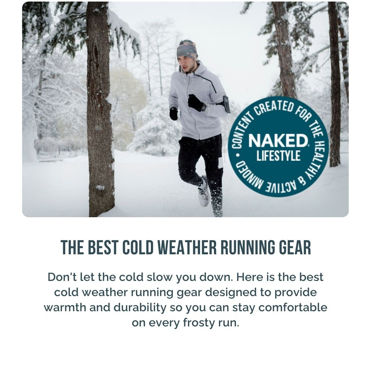 The Best Cold Weather Running Gear