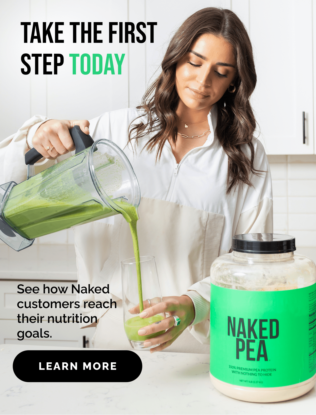 Take the first step today See how naked nutrition customers reach their nutrition goals. learn more