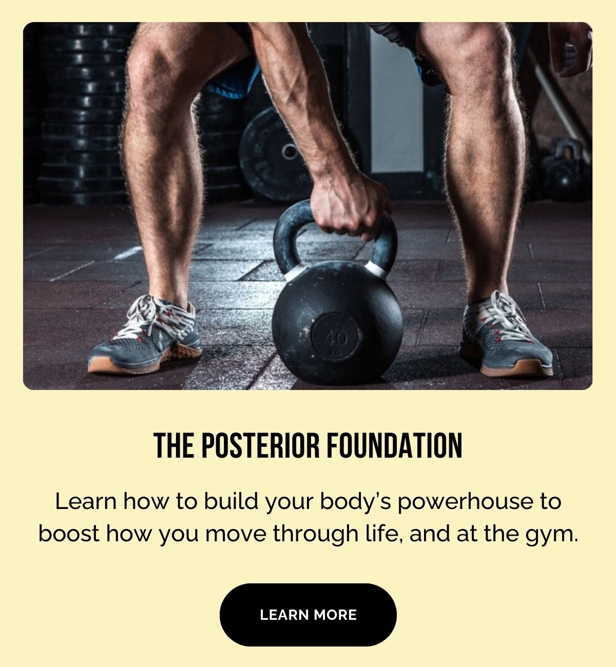 the Posterior Foundation