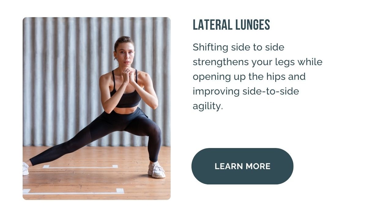 Lateral Lunges