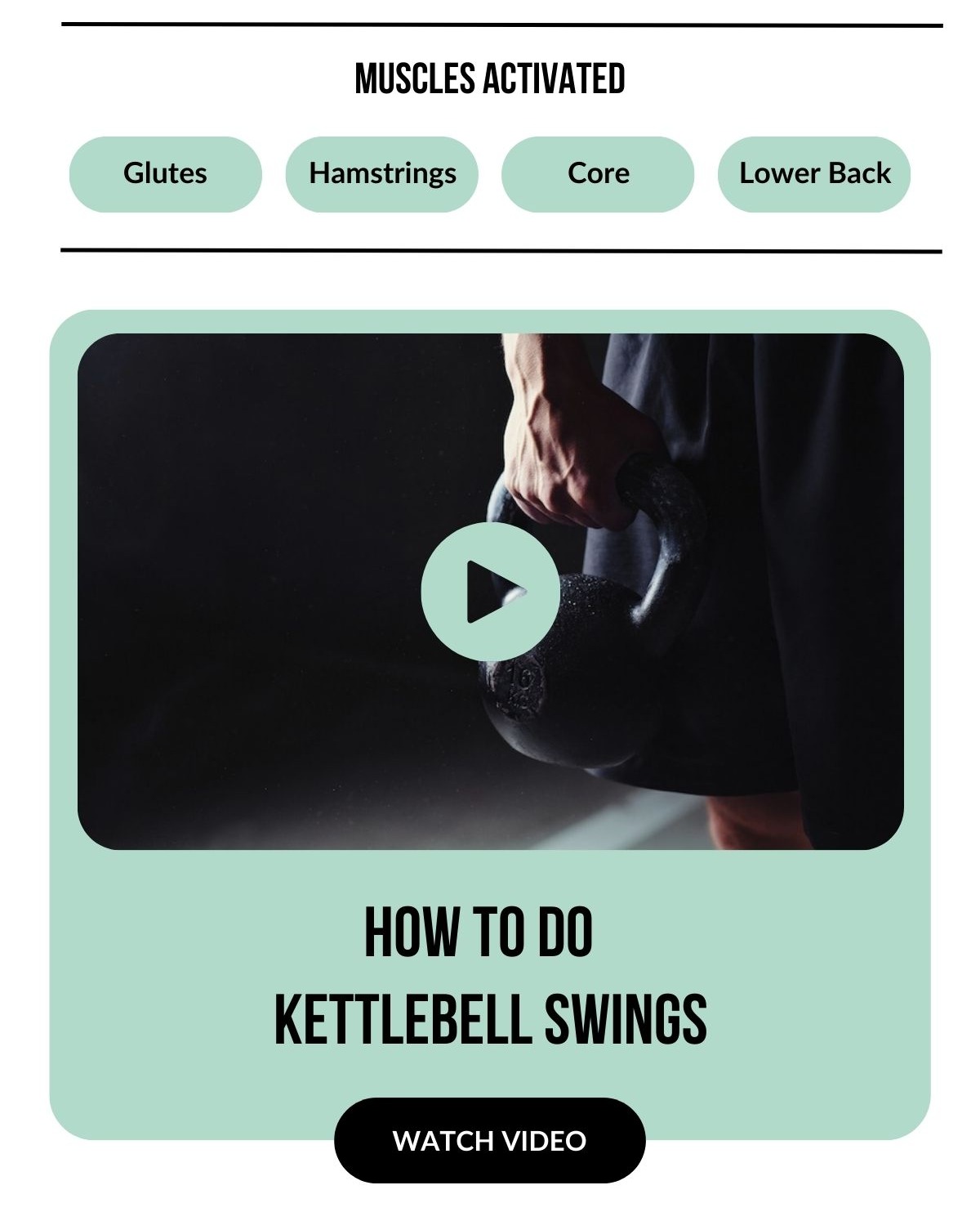 How to Do Kettlebell Swings