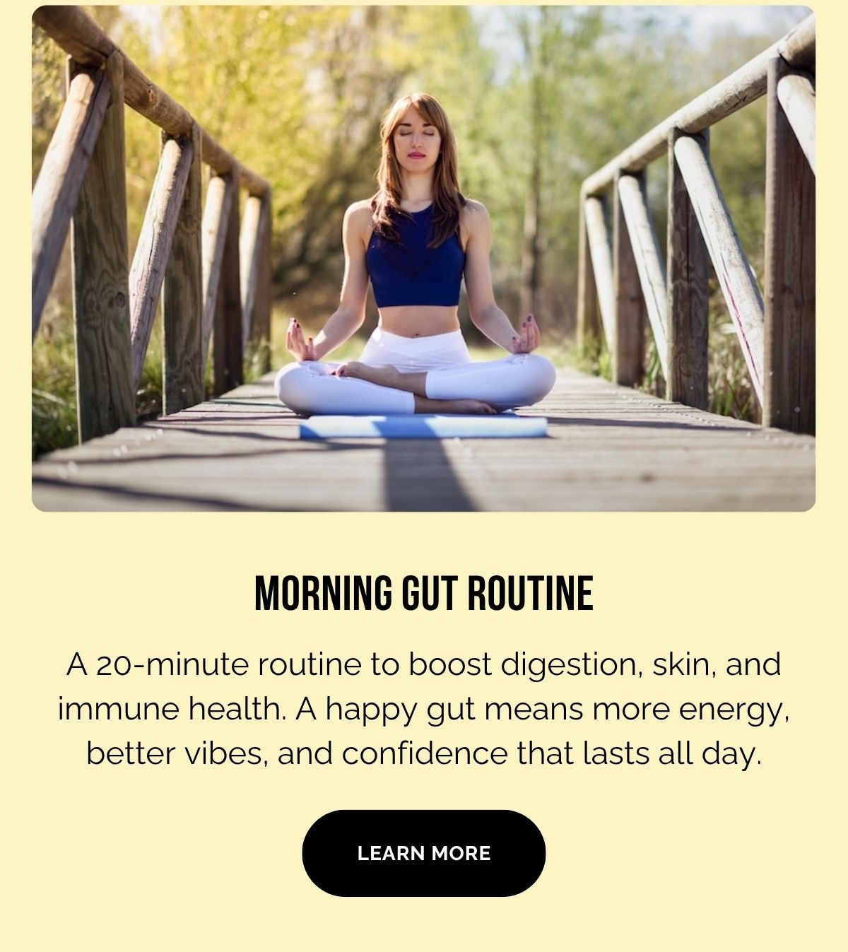 Morning Gut Routine