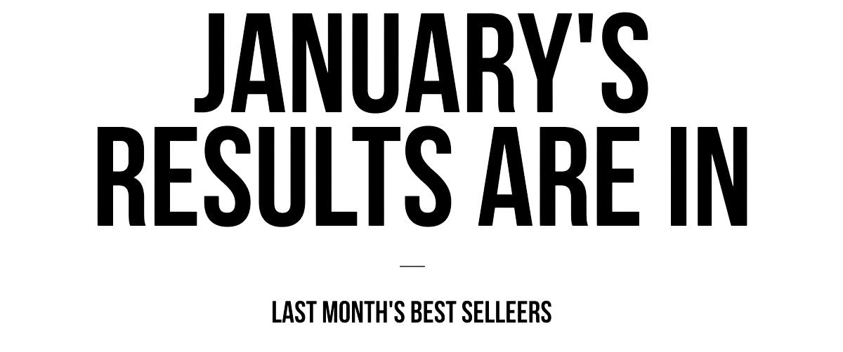 December's Results Are In