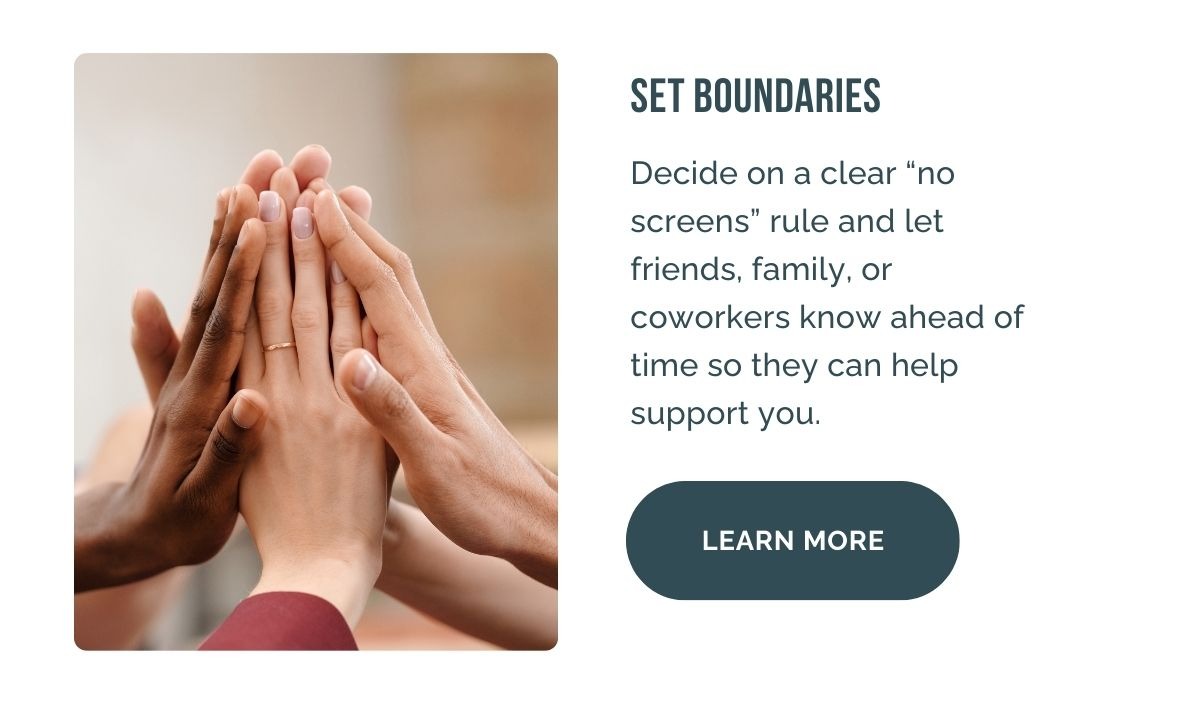 Set Boundaries
