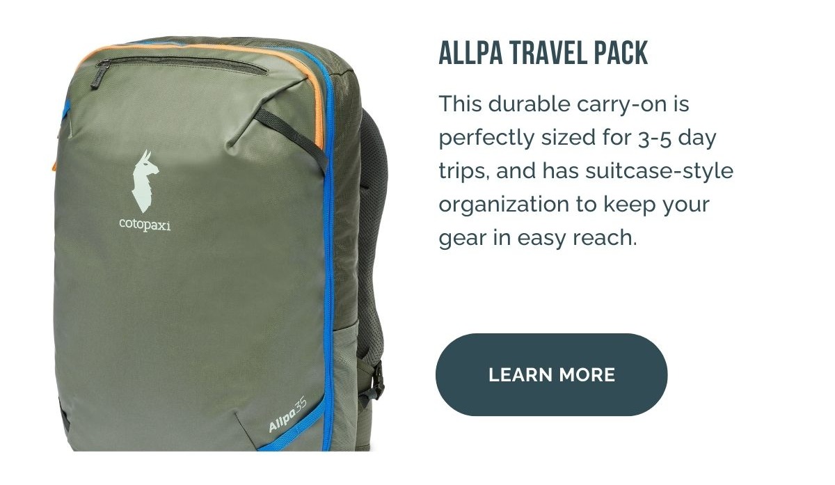 Alpha Travel Pack