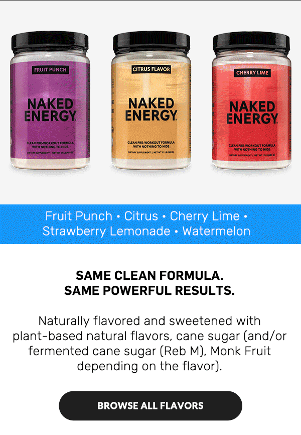 Smae Clean Formual, Same Powerful Results