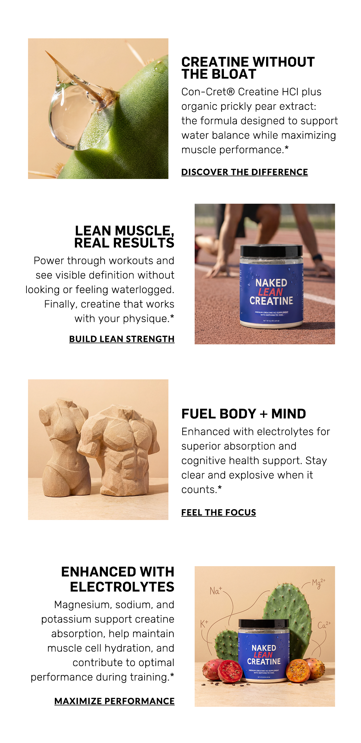 Creatine Without the Bloat 