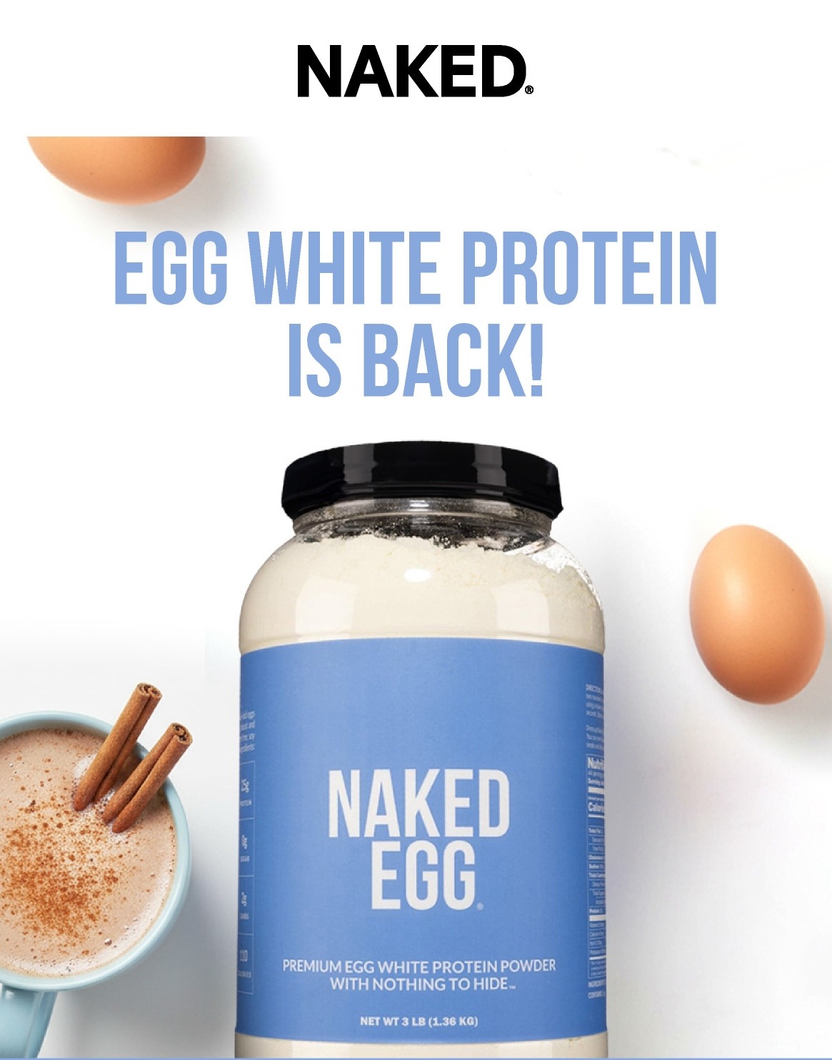 Egg White Protein is Back