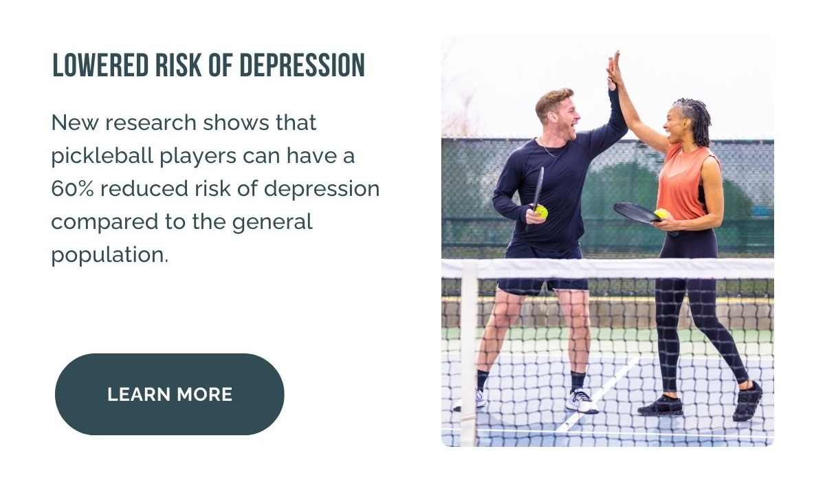 Lowered Risk of Depression