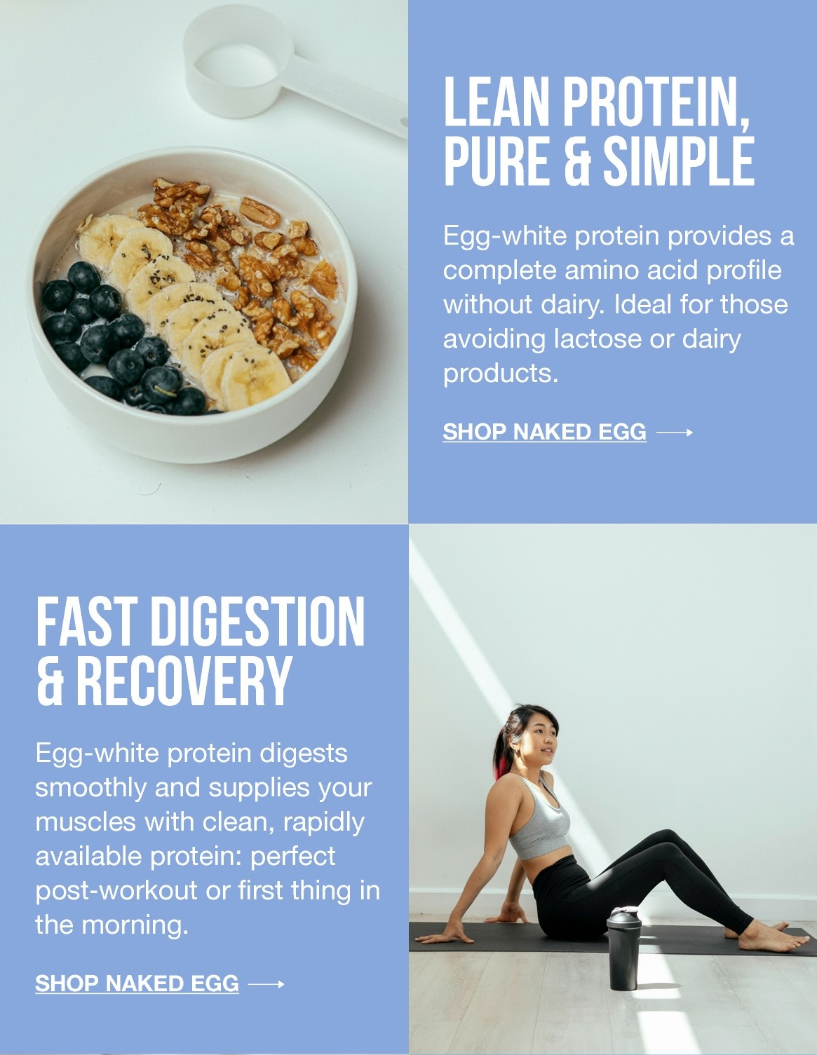 Lean Protein, Fast Digestion