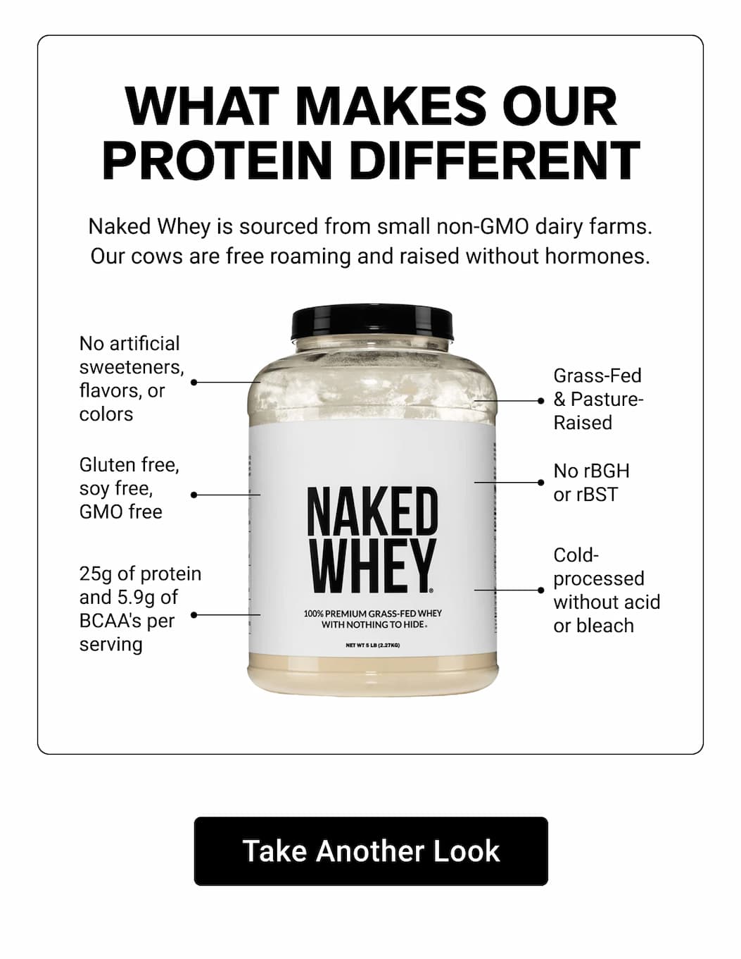 WHAT MAKES OUR PROTEIN DIFFERENT