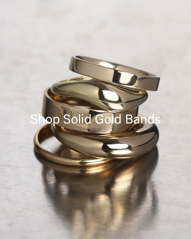 Shop Solid Gold Bands