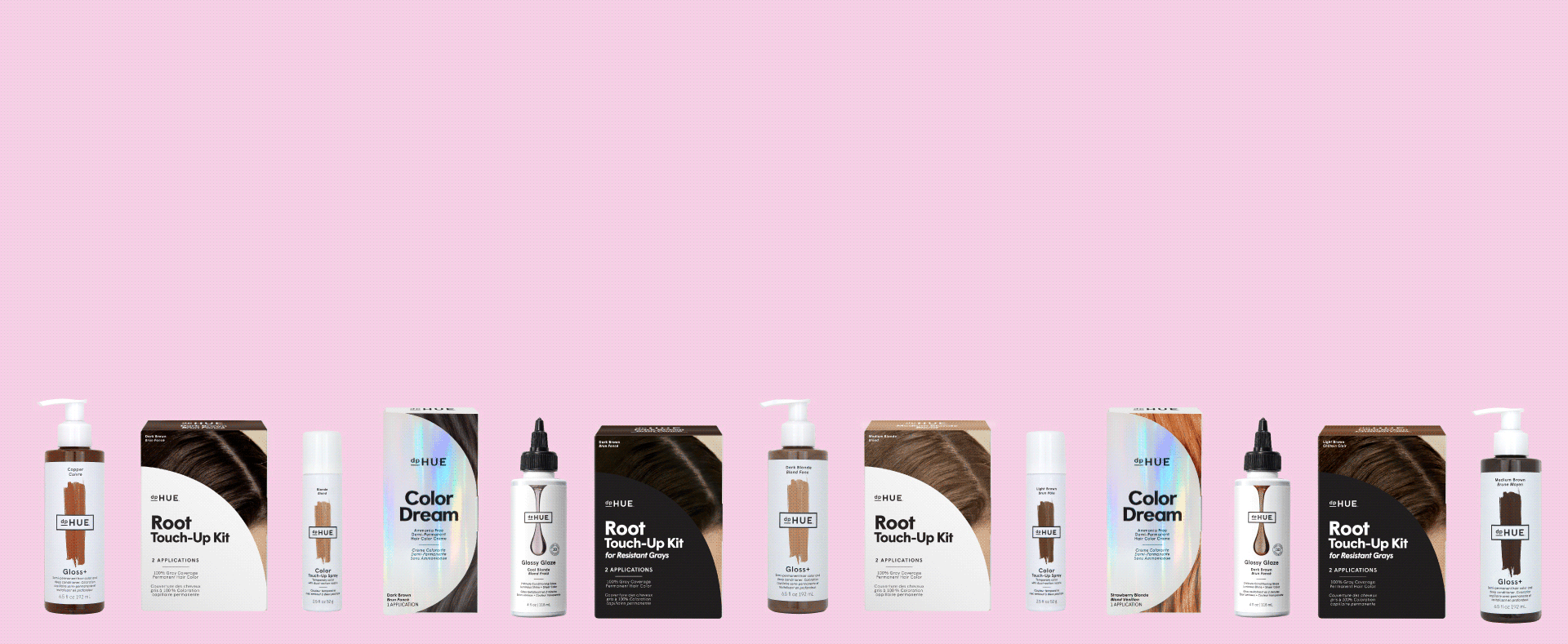 Color Fresh Touchable Hairspray – dpHUE