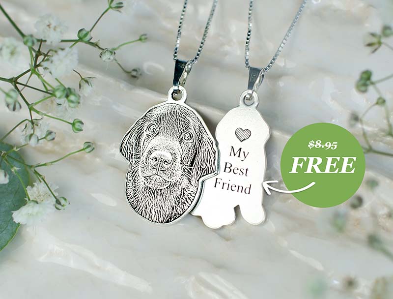 Limited time Free Text Engraving Silvercut Jewelry