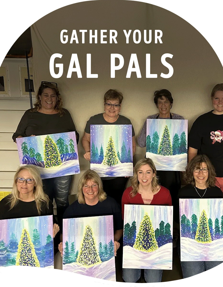 Paint, Sip, and Create Memories Together! Painting To Gogh