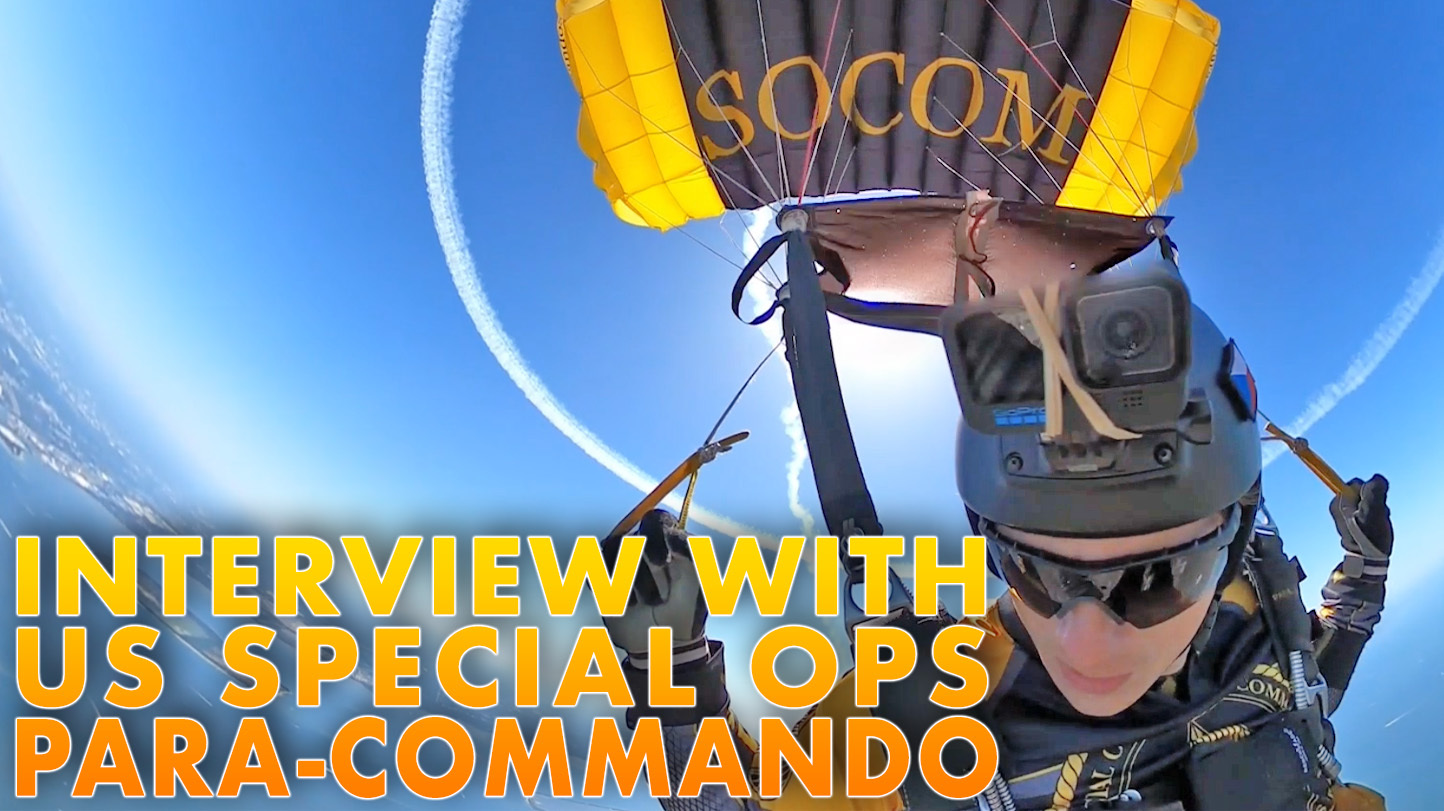 Interview with US Special OPS Para-Commando