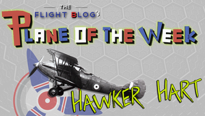 The Flight Blog Plane of the Week Graphic of the Hawker Hurricane