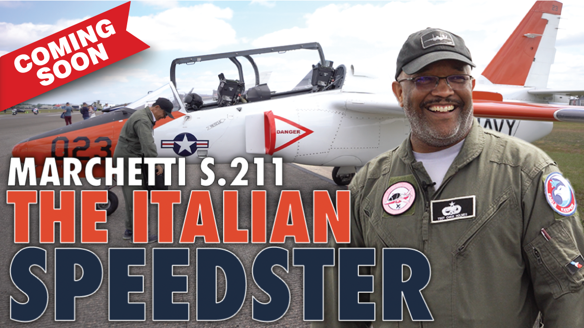 COMING SOON - Marchetti S.211 The Italian Speedster