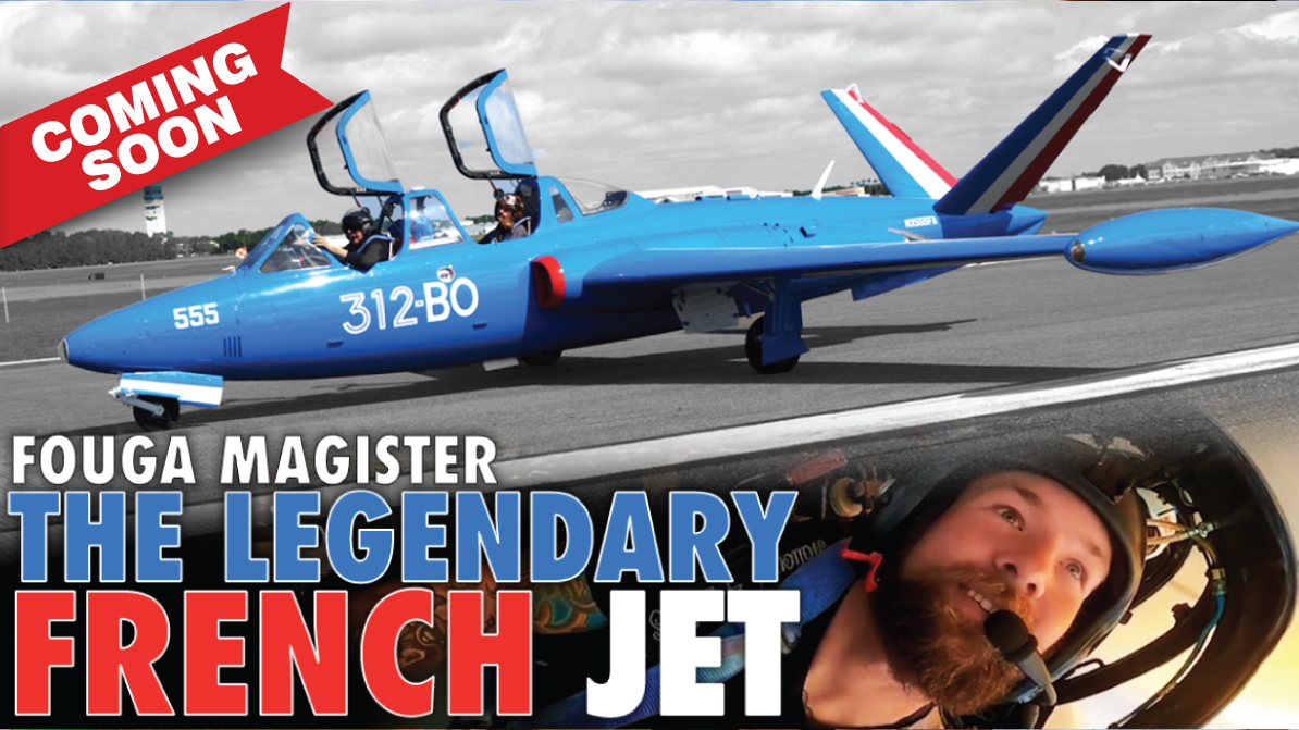 COMING SOON - Fouga Magister The Legendary French Jet