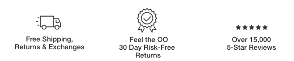  Lo Free Shipping, Feel the 00 . Retumns Exchanges 30 Day Risk-Free 5-Star Reviews Returns SR KRAKK 