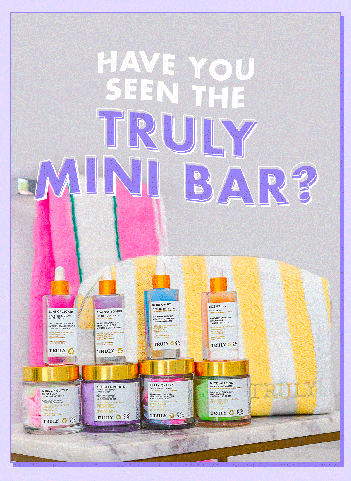 Get a taste of Truly’s Mini Bar Truly