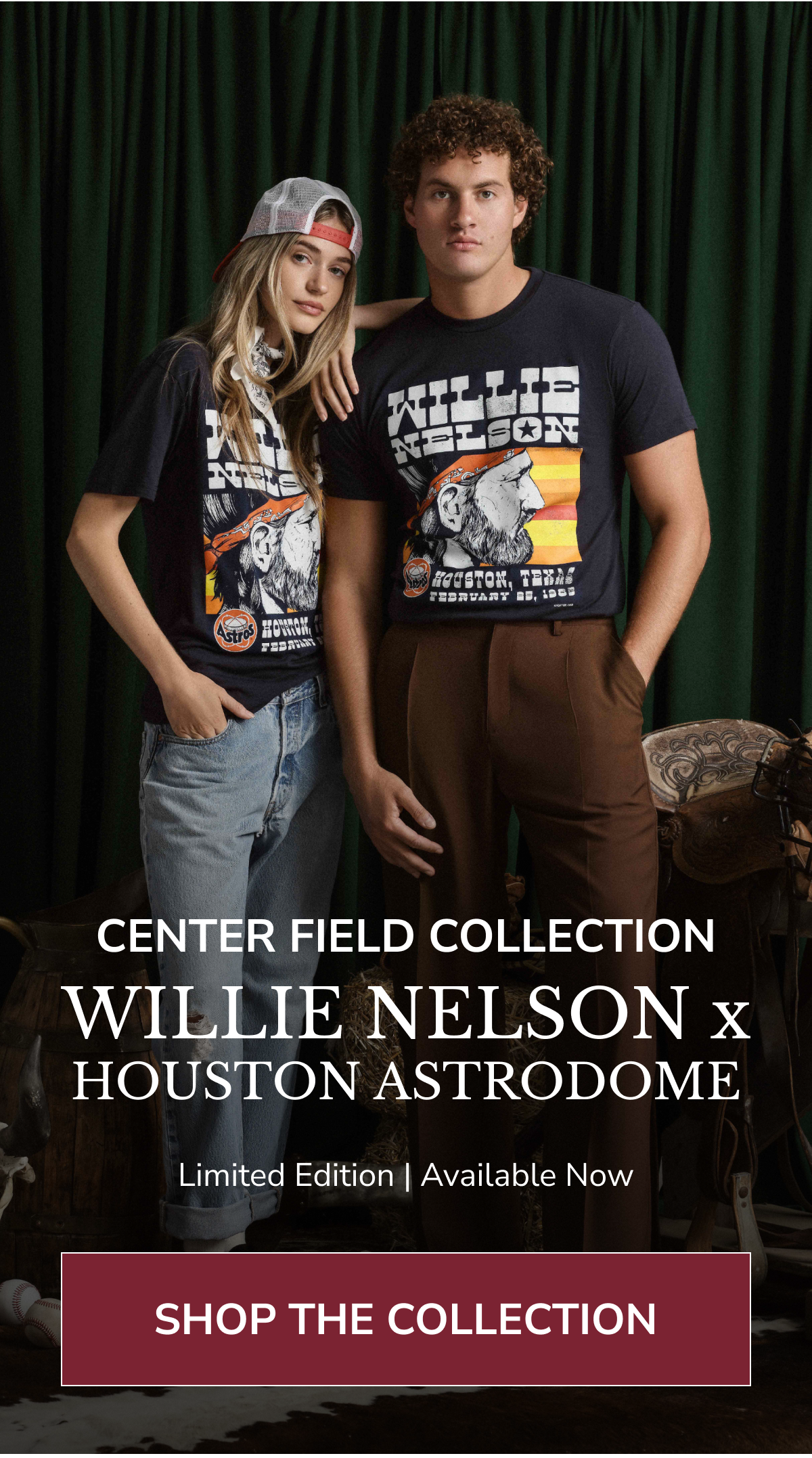 Willie Nelson x Houston Astrodome | Limited Edition Available Now