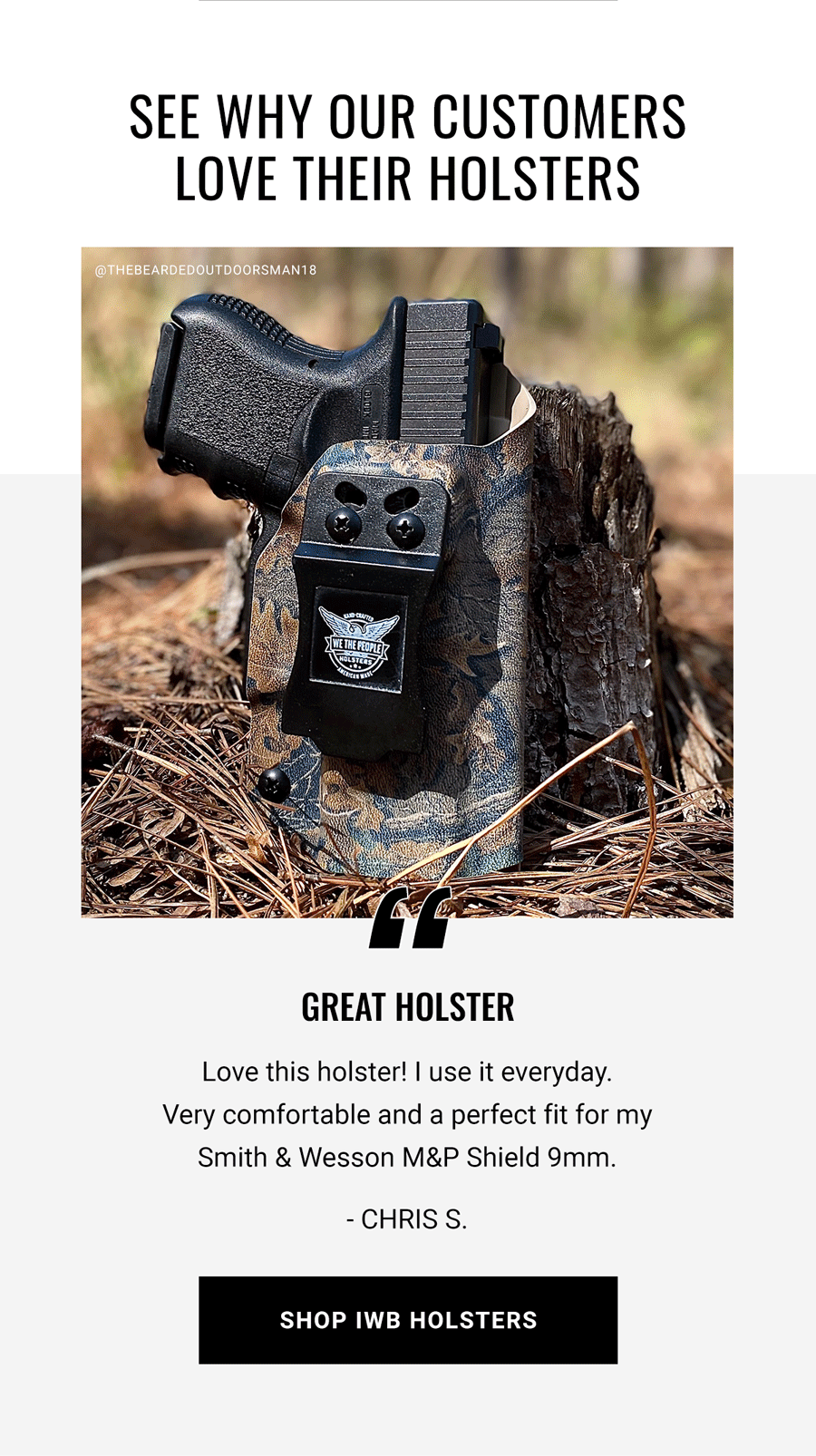 Still Interested in our IWB Holsters? We The People Holsters
