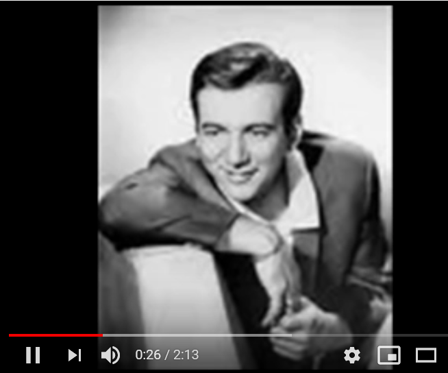 Bobby Darin Splish Splash I was Takin a Bath video