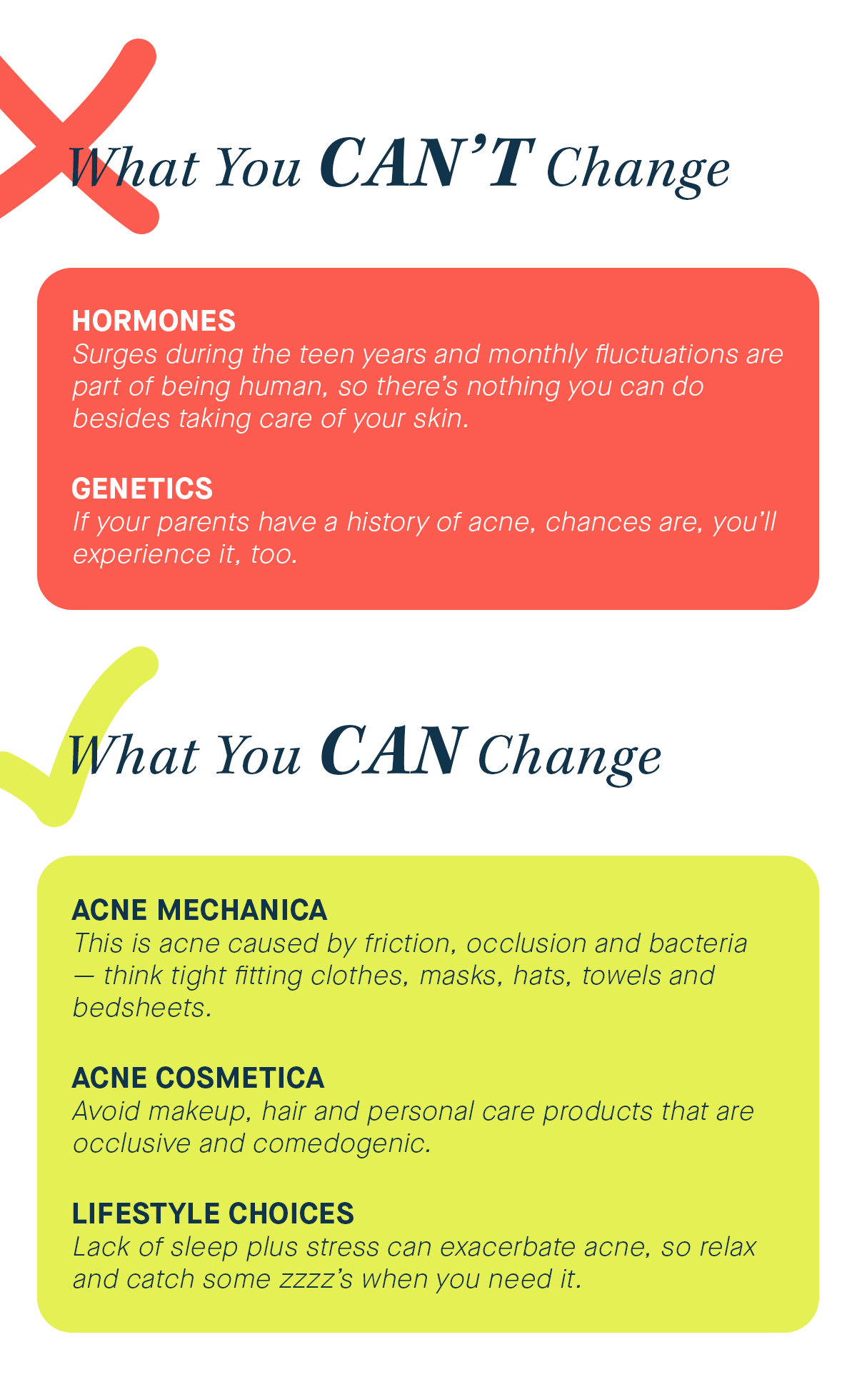 Can you fight these 5 causes of acne? 💪 Slmd Skincare