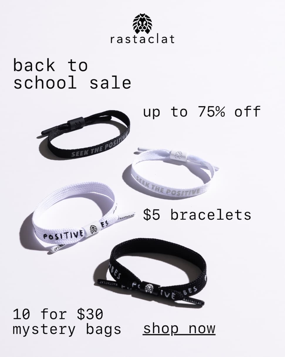 up to 75% off at Rastaclat