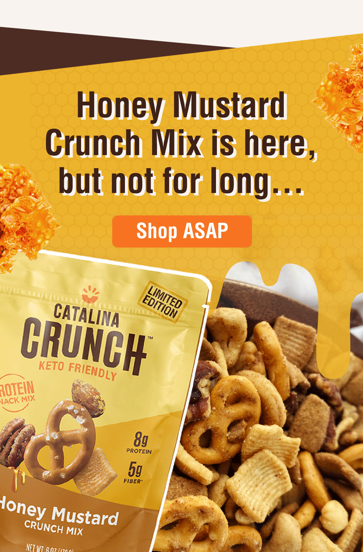 Honey Mustard Crunch Mix