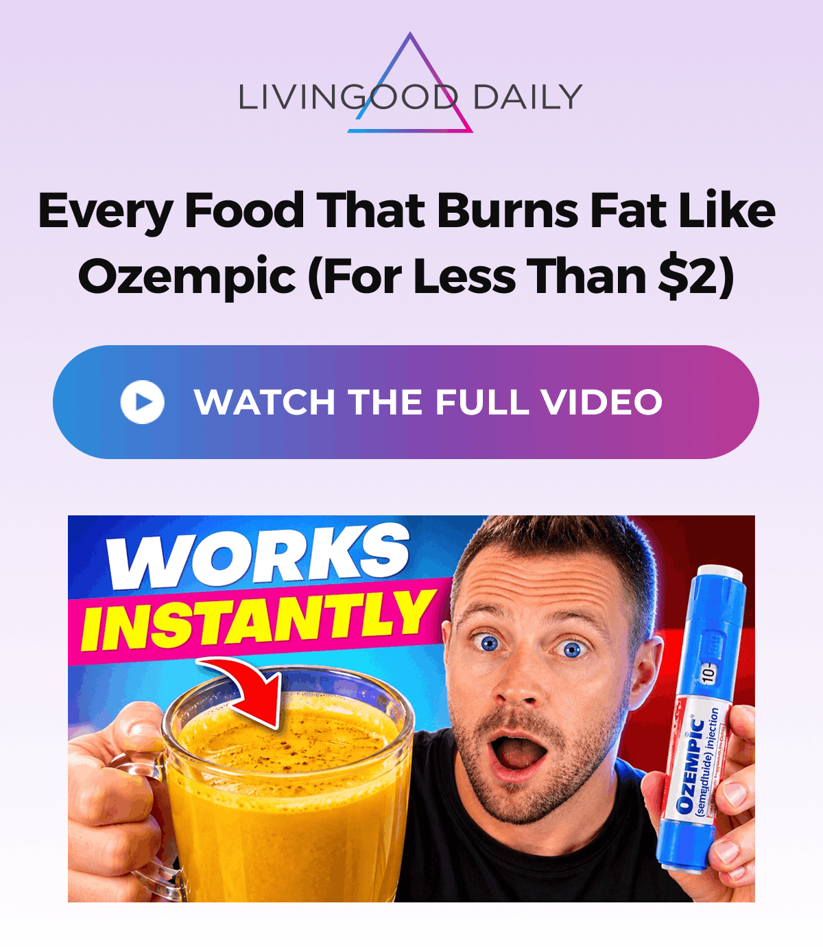 Every Food That Burns Fat Like Ozempic (For Less Than $2)