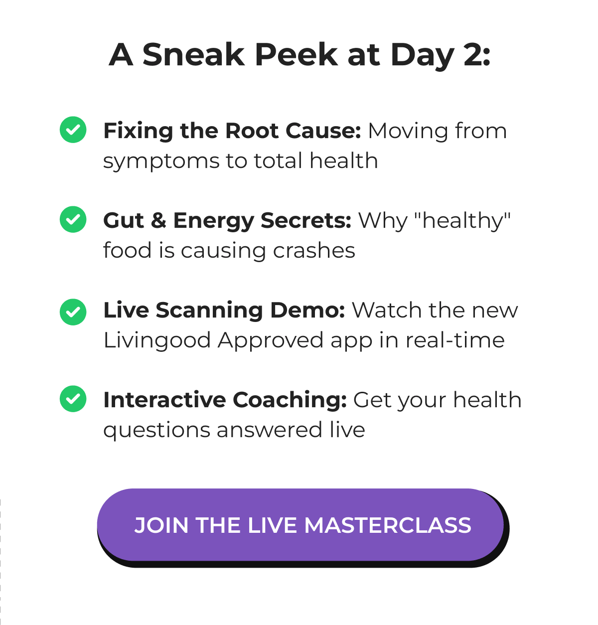 A Sneak Peek at Day 2: