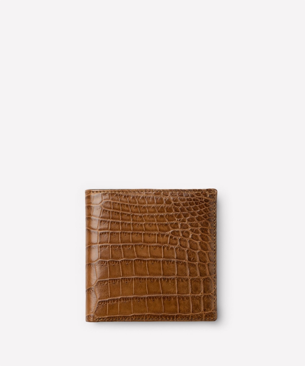 International Wallet Chestnut Crocodile