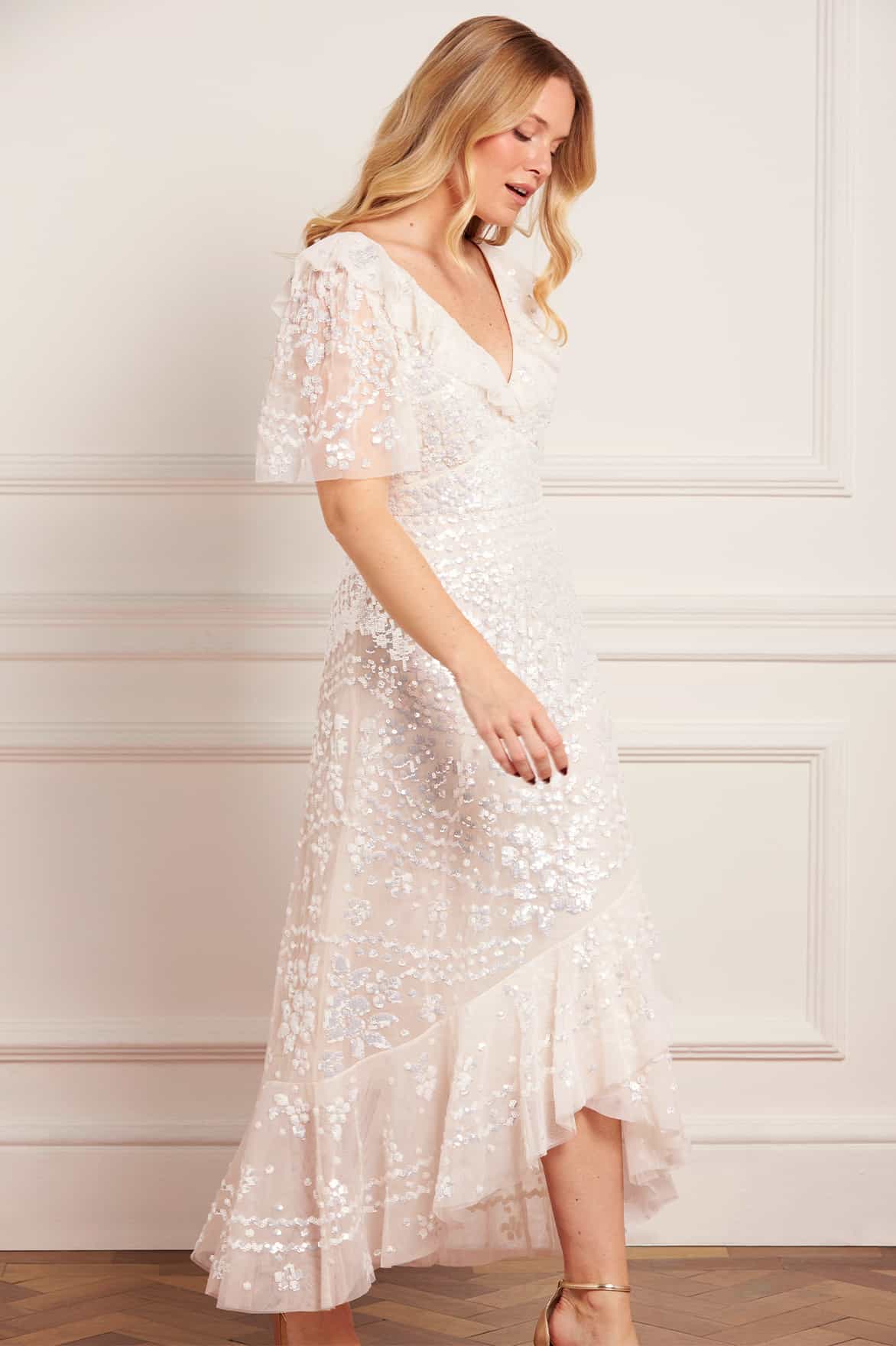 needle and thread carnation sequin dress 35 Wedding Guest Dresses ideas