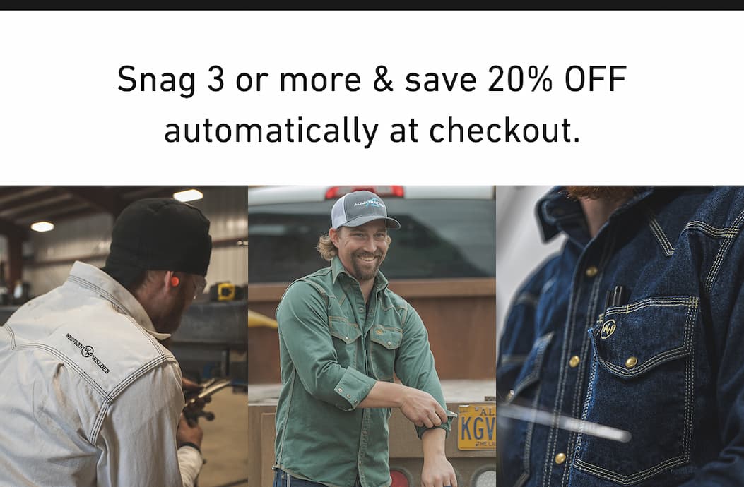Snag 3 or more and get 20 off at checkout
