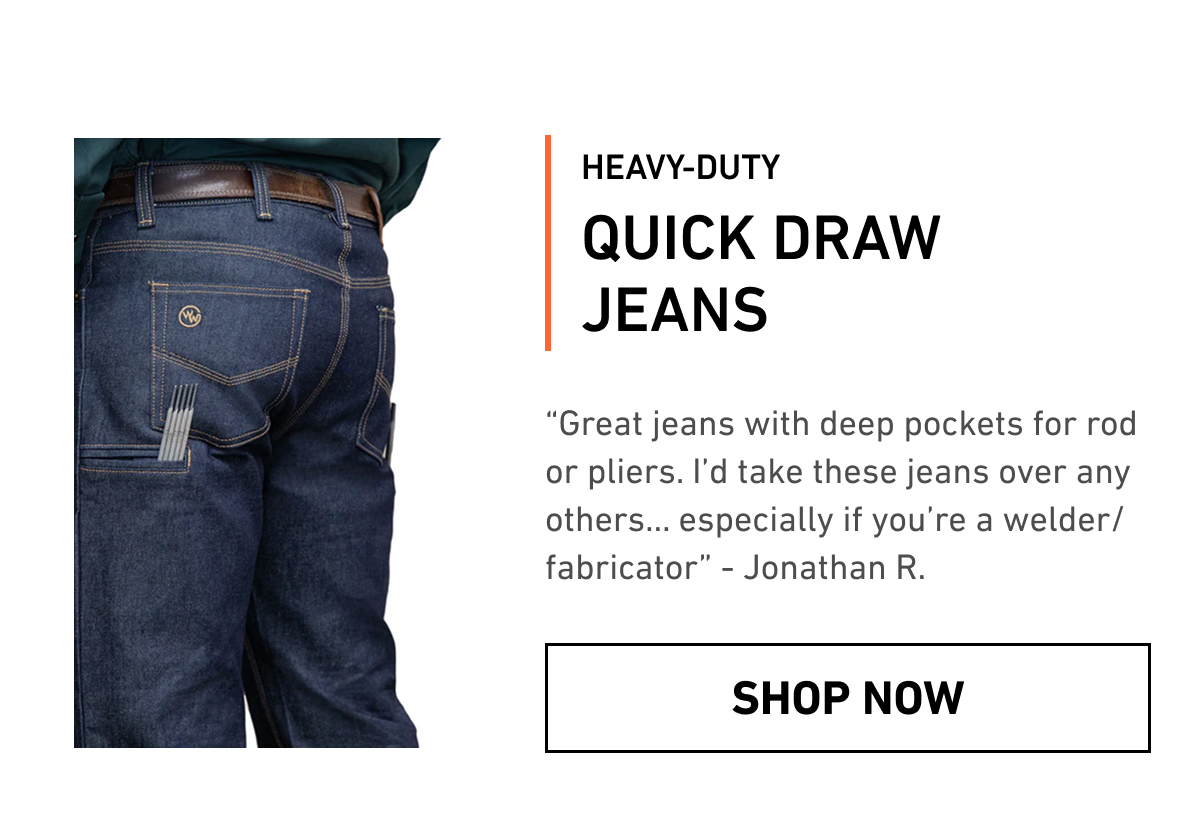 Heavy Duty Quick Draw Jeans