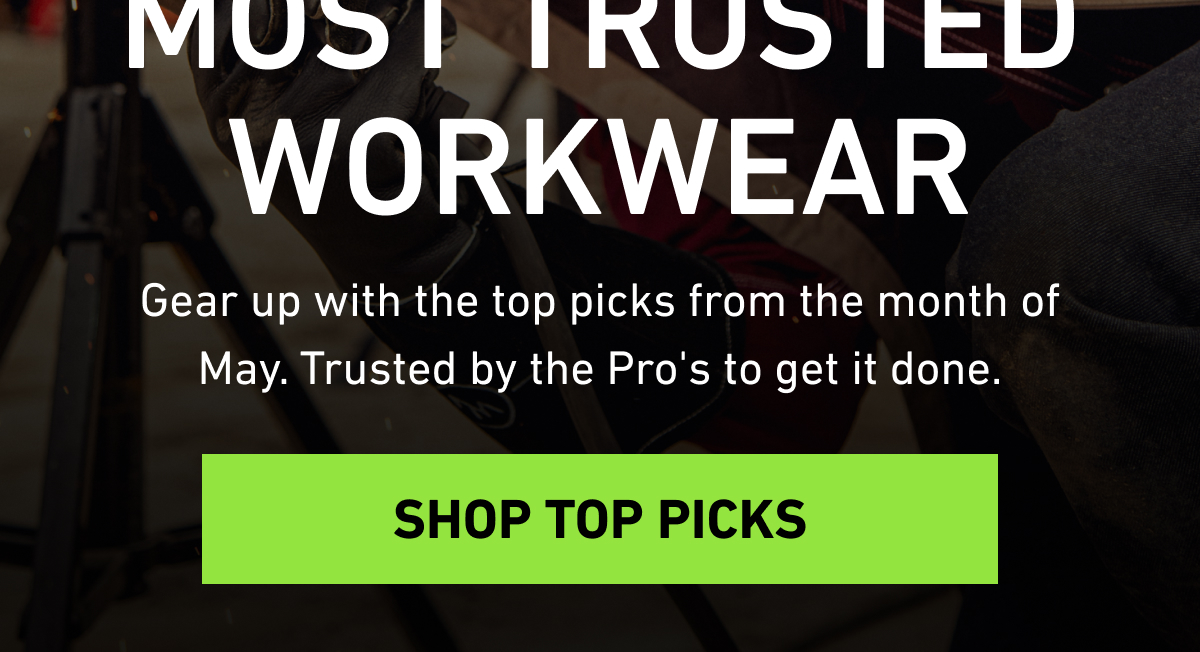 This month's most trusted workwear