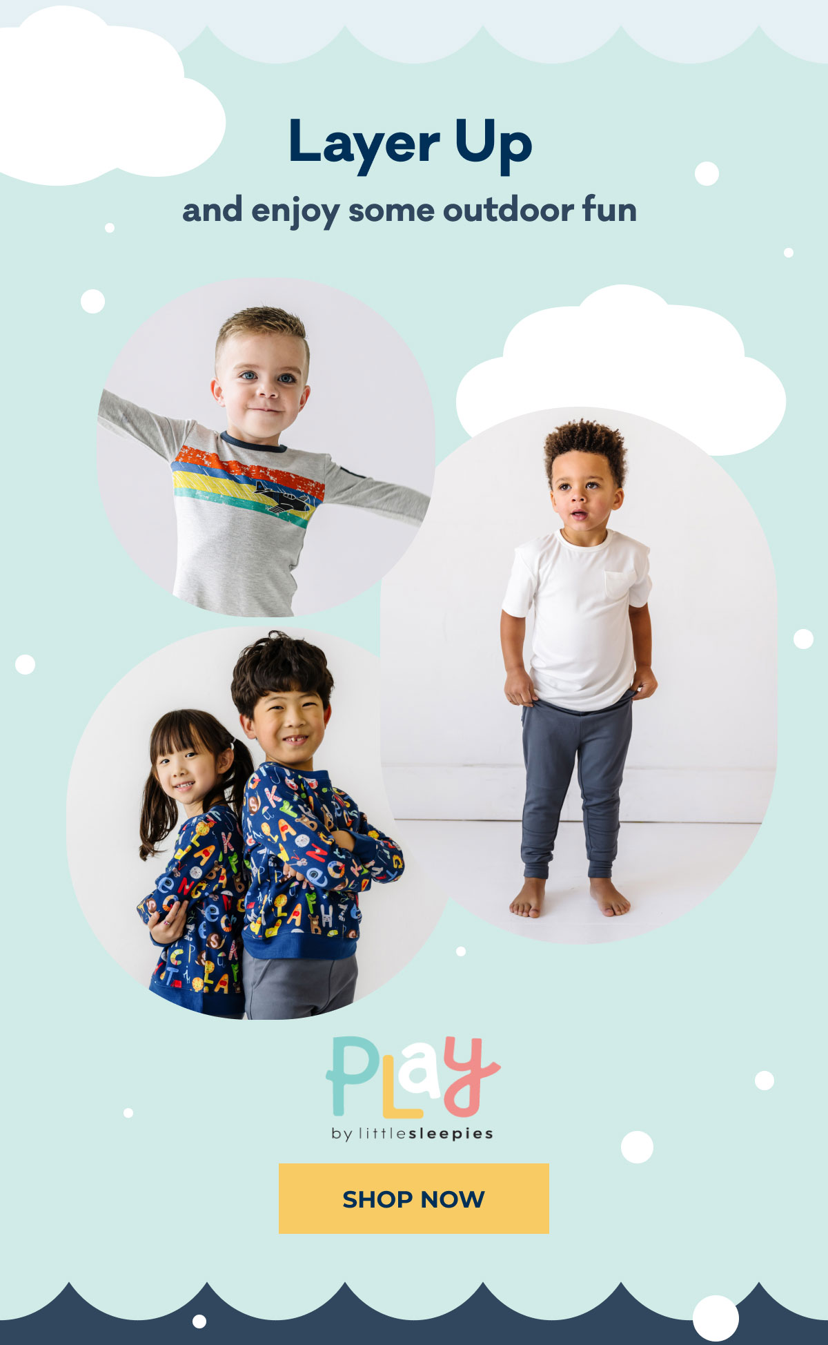 Layer up and enjoy some outdoor fun | SHOP NOW
