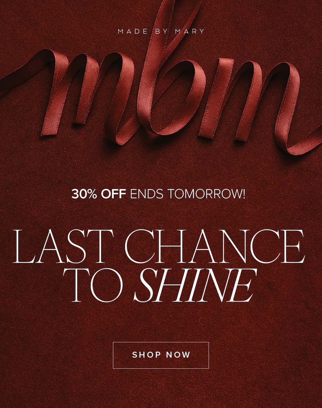 Last chance to shine