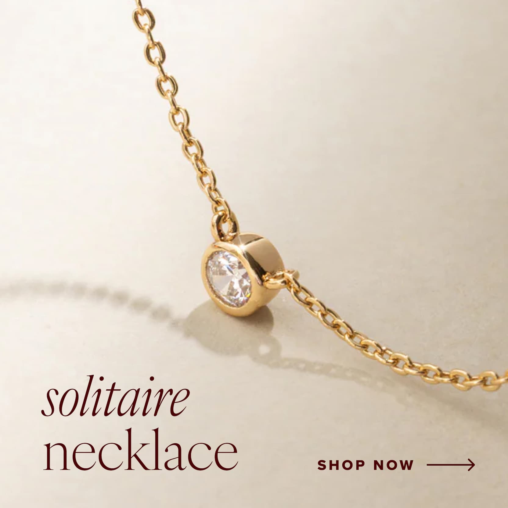 Solitaire Necklace