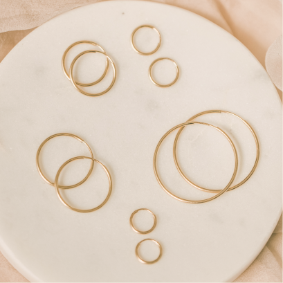 Live In Hoop Earrings Live In Hoop Earrings