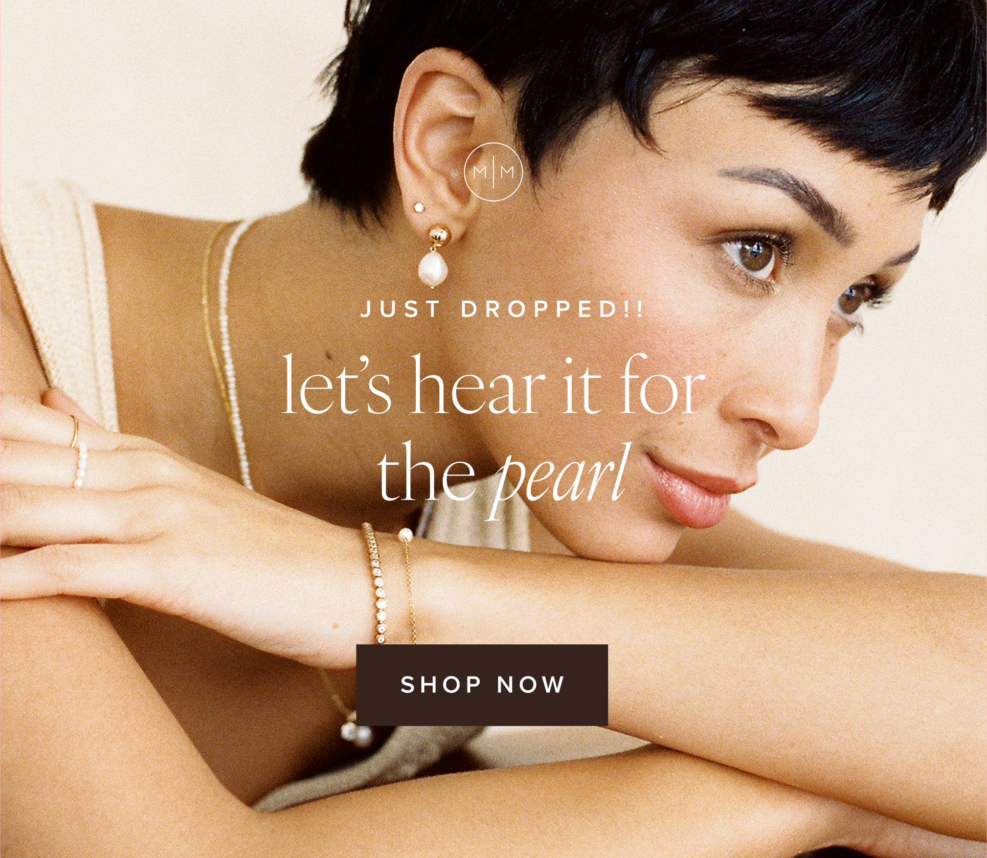 Just Dropped!! Let's hear it for the pearl | Shop Now