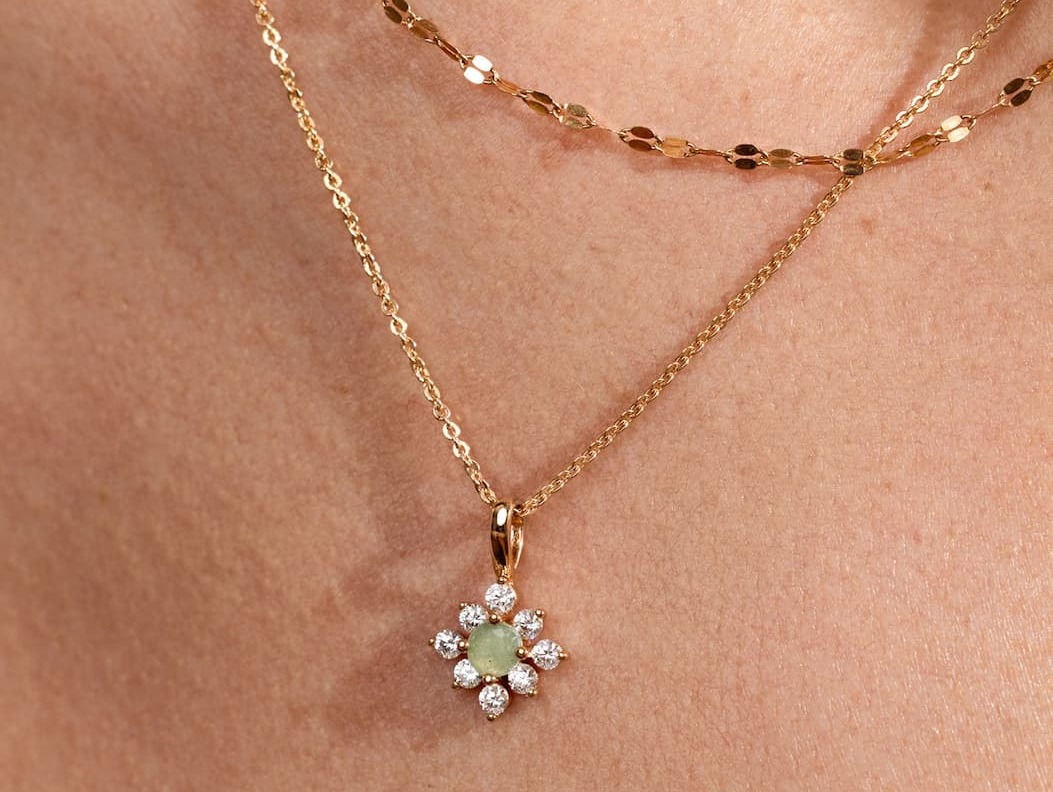 Lumi charm necklace